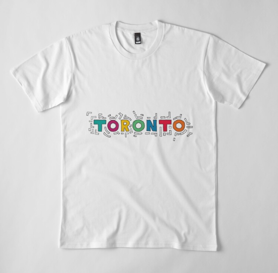 Colourful Toronto Unisex T-Shirt