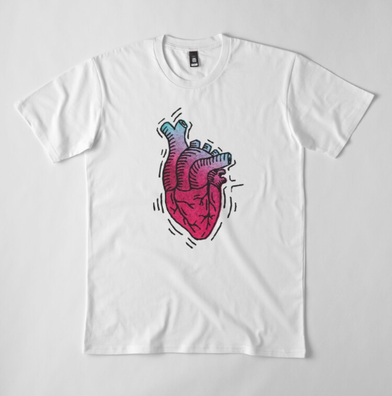 Pitter Patter Heart Unisex T-Shirt