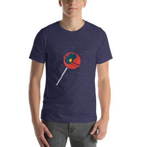 We Live In a Giant Lollipop - Stars Unisex T-Shirt