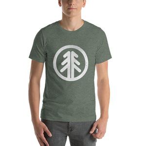 Tree Icon Unisex T-Shirt - White