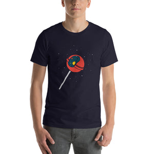 We Live In a Giant Lollipop - Stars Unisex T-Shirt