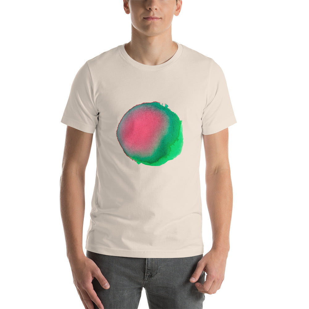 Watermelon Blotter Short-Sleeve Unisex T-Shirt - say-nothing-apparel