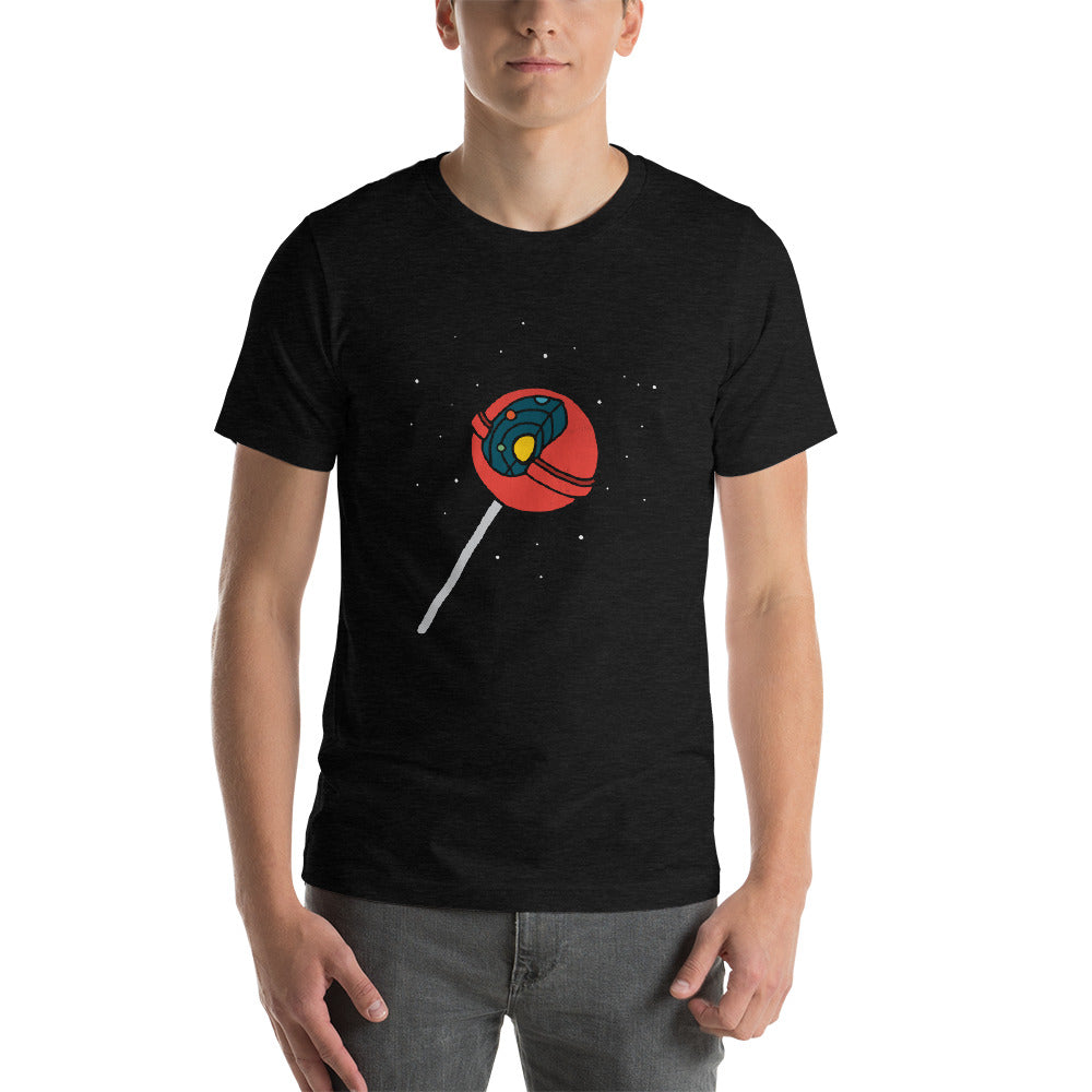 We Live In a Giant Lollipop - Stars Unisex T-Shirt